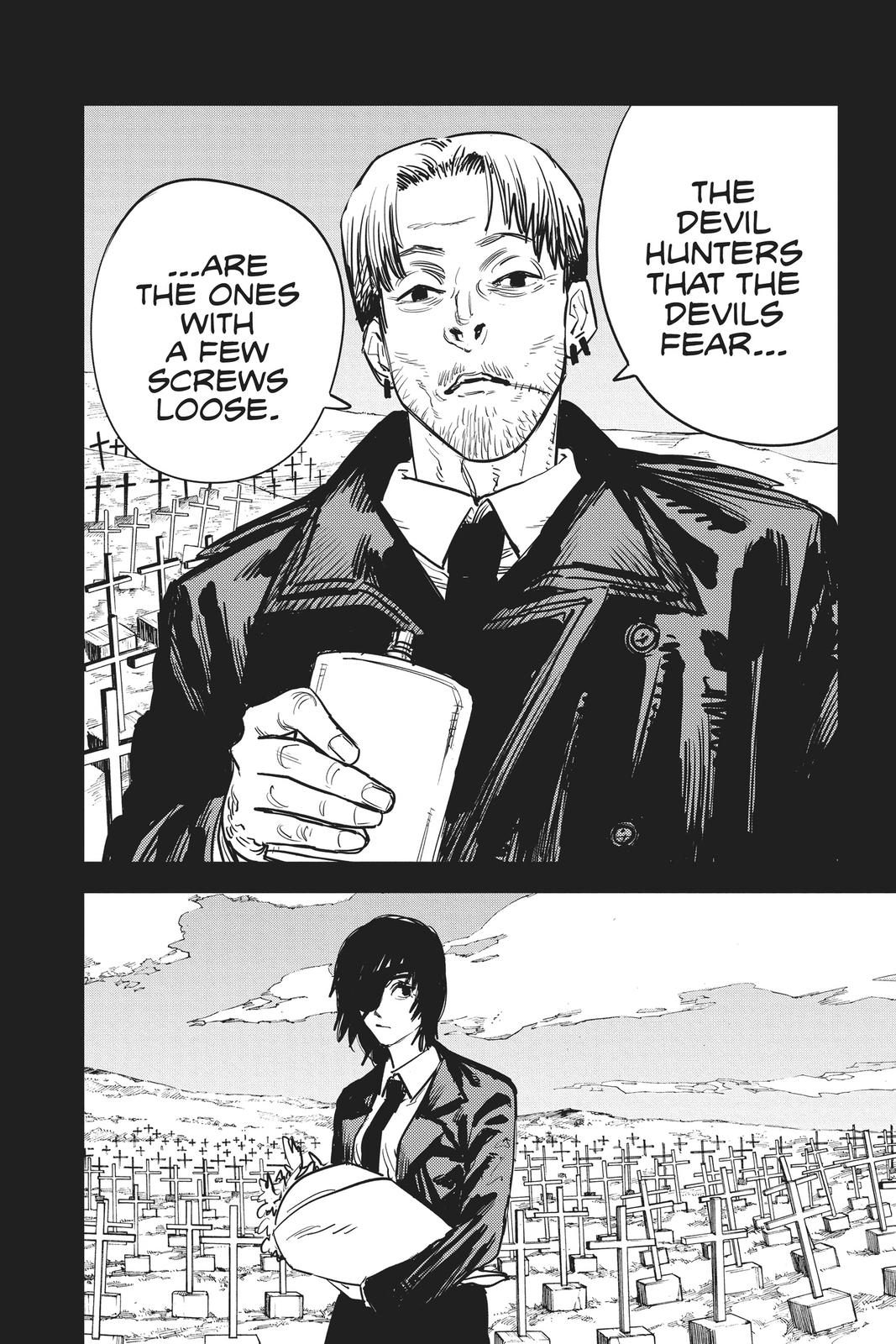 Chainsaw Man Manga Chapter 19 page 4 - Nobel Prize scene