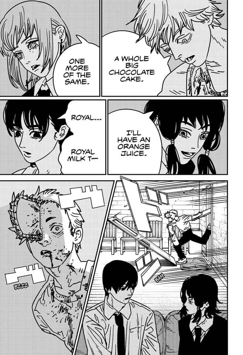 Chainsaw Man Manga Chapter 190 page 13 - To Their Respective Worlds scene