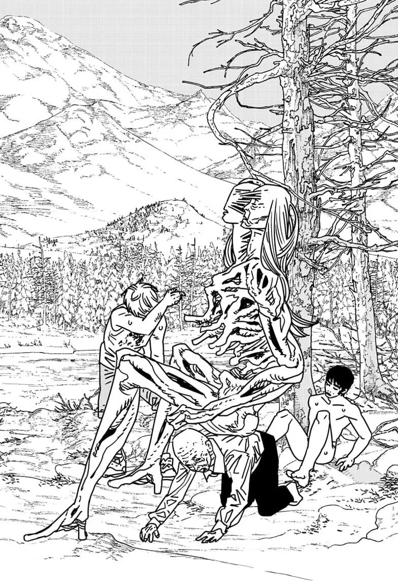 Chainsaw Man Manga Chapter 190 page 6 - To Their Respective Worlds scene