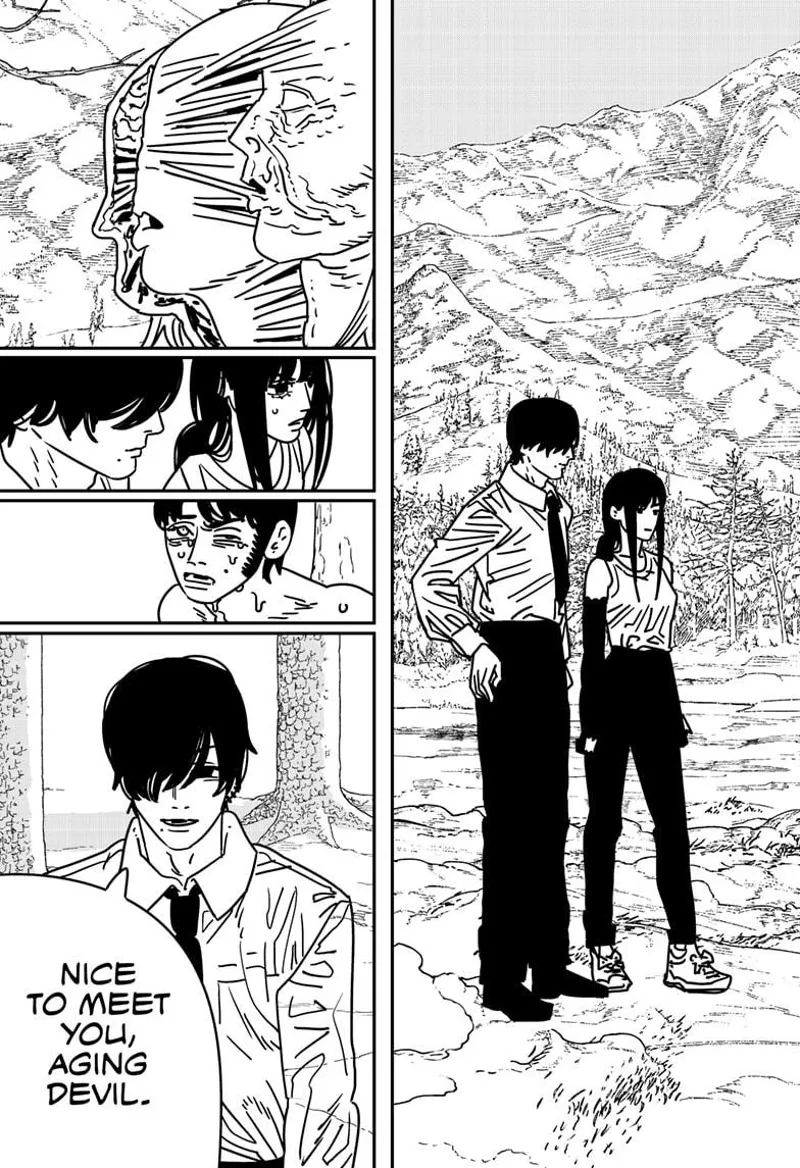 Chainsaw Man Manga Chapter 190 page 7 - To Their Respective Worlds scene