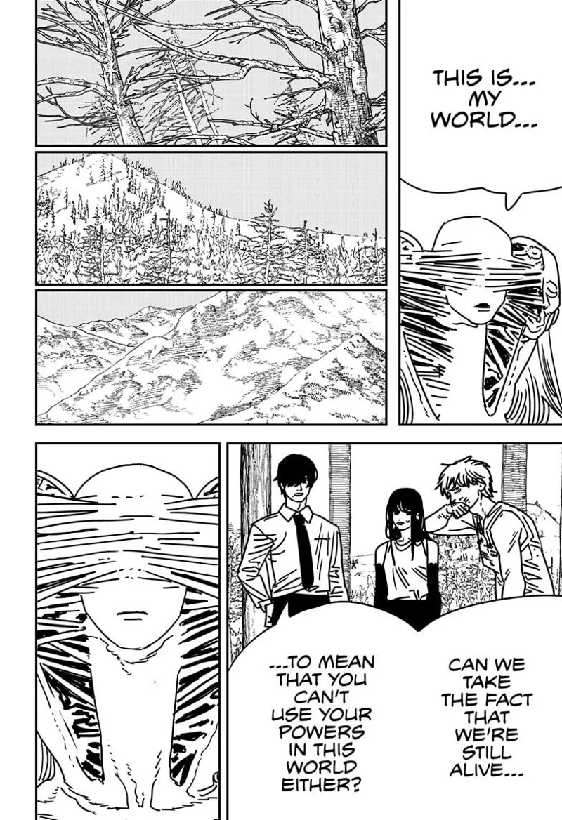Chainsaw Man Manga Chapter 190 page 8 - To Their Respective Worlds scene