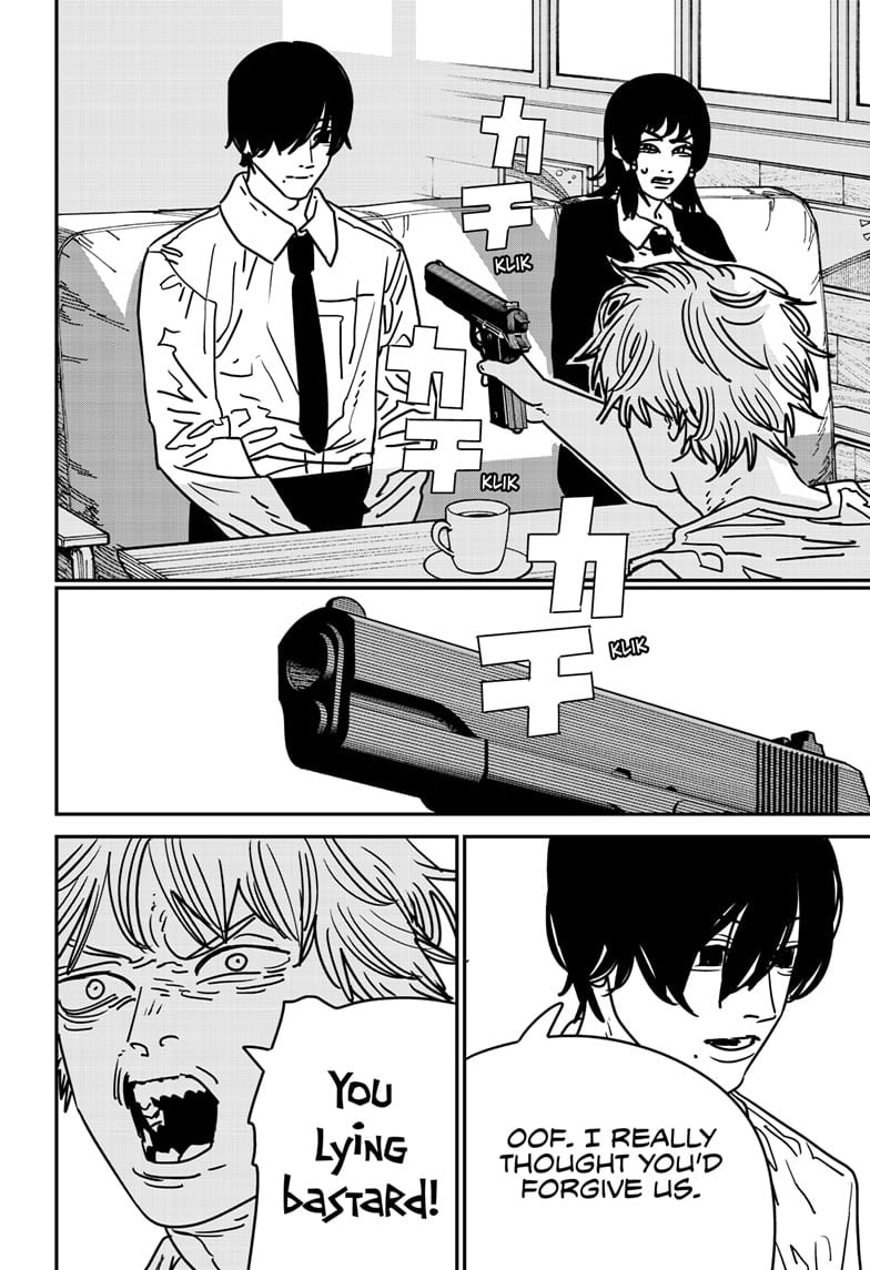 Chainsaw Man Manga Chapter 191 page 14 - Cuz I'm a Devil scene