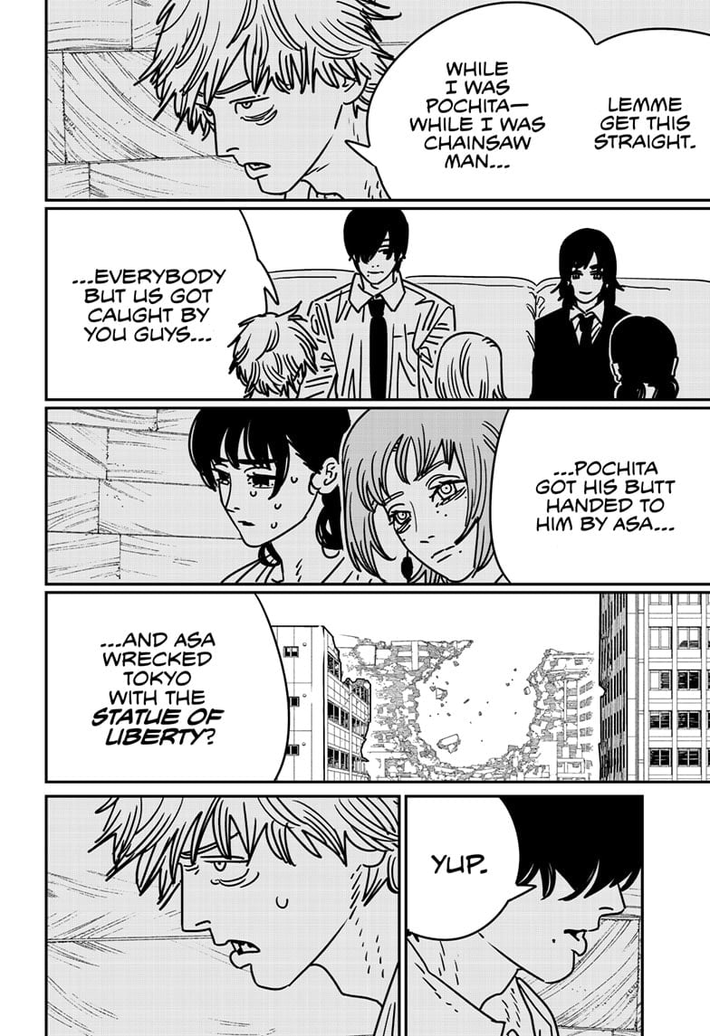 Chainsaw Man Manga Chapter 191 page 2 - Cuz I'm a Devil scene