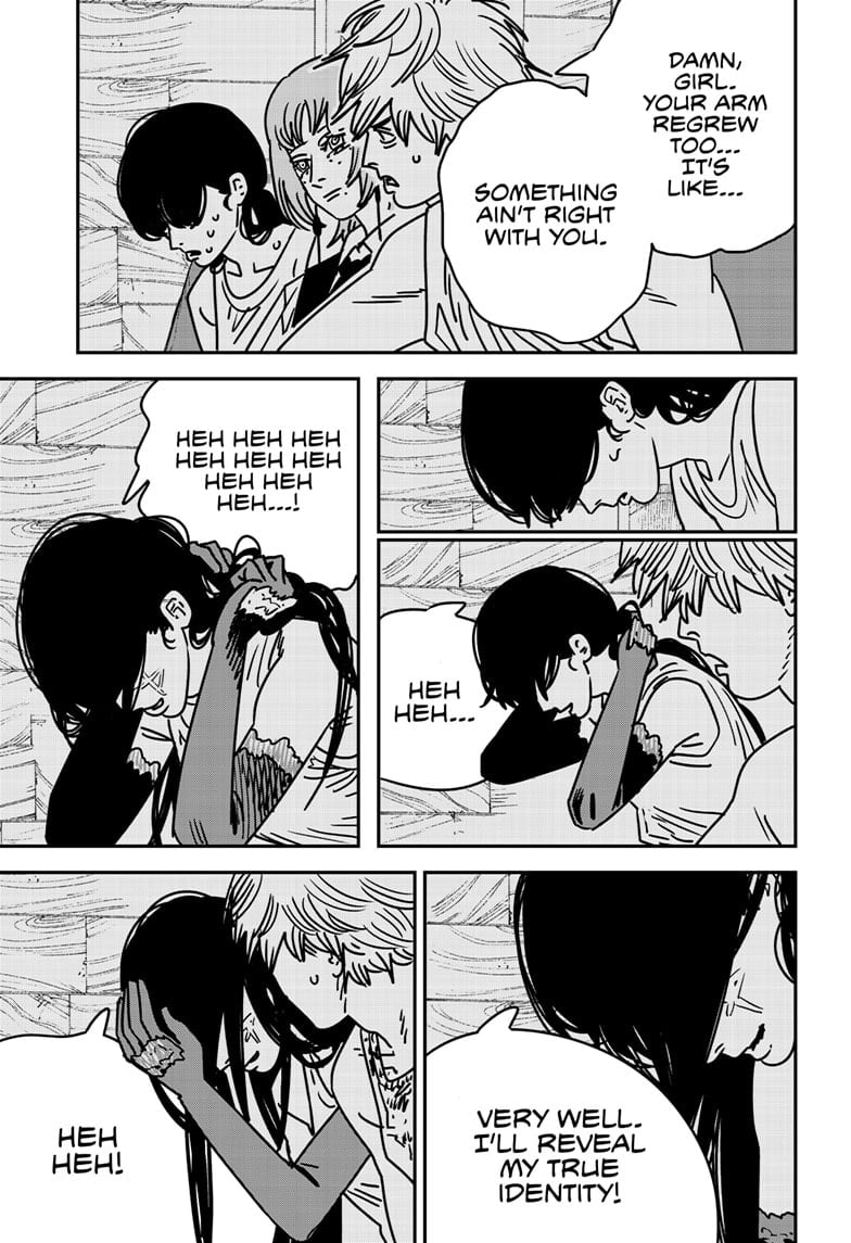 Chainsaw Man Manga Chapter 191 page 3 - Cuz I'm a Devil scene