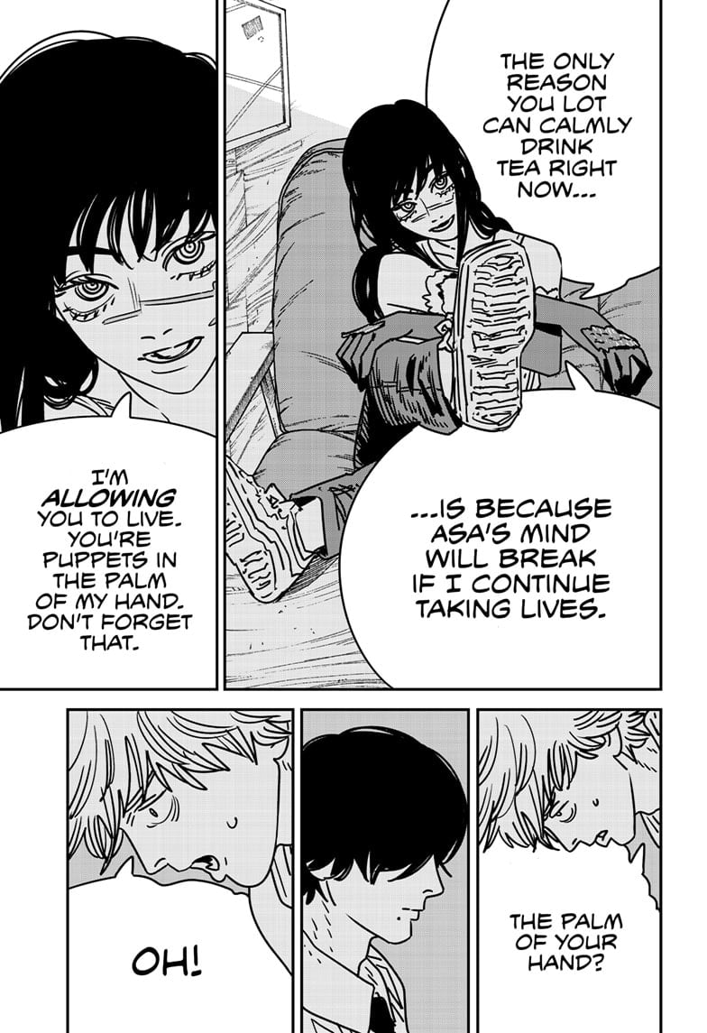 Chainsaw Man Manga Chapter 191 page 5 - Cuz I'm a Devil scene