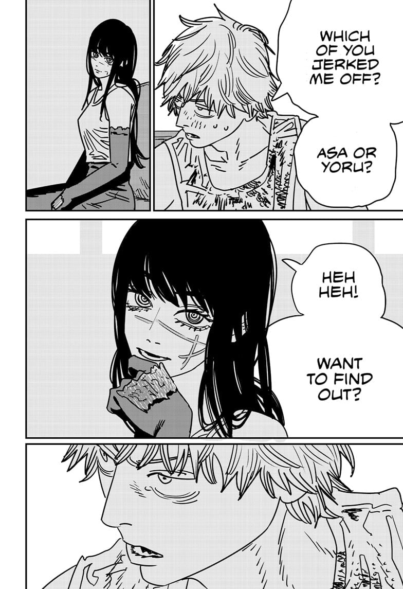 Chainsaw Man Manga Chapter 191 page 6 - Cuz I'm a Devil scene