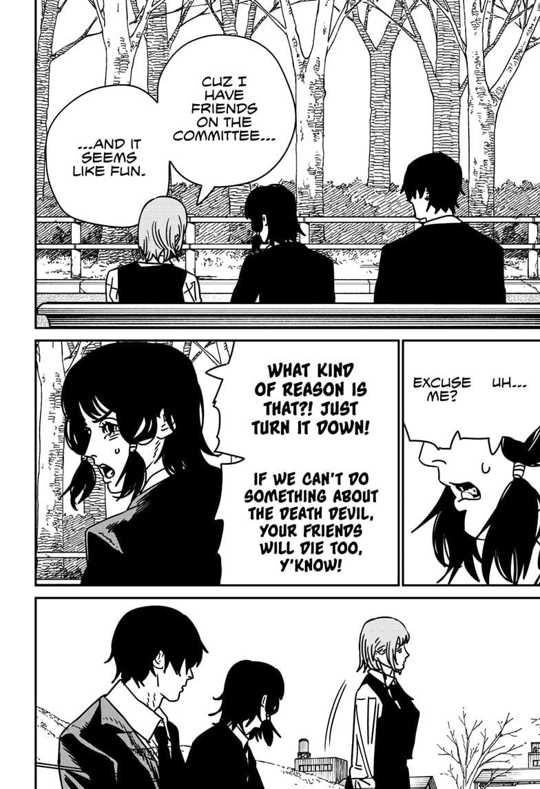 Chainsaw Man Manga Chapter 194 page 10 - Fun School Festival scene