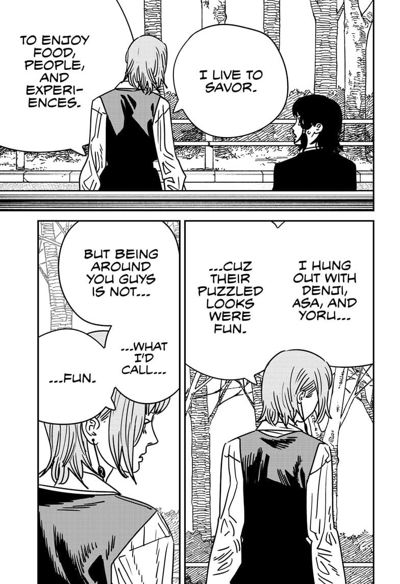 Chainsaw Man Manga Chapter 194 page 11 - Fun School Festival scene