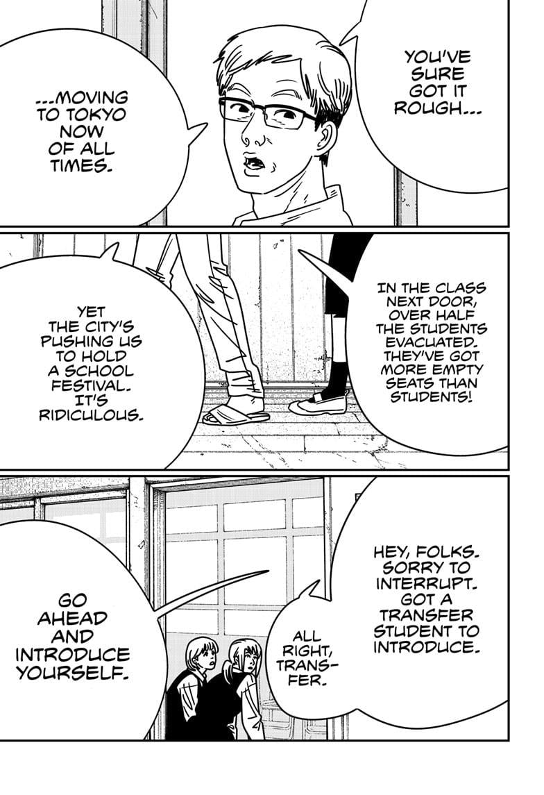 Chainsaw Man Manga Chapter 195 page 14 - Kill Me Tears scene