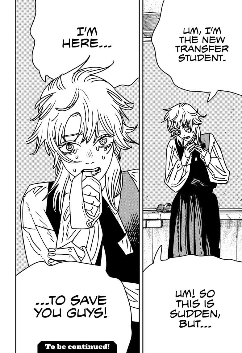 Chainsaw Man Manga Chapter 195 page 15 - Kill Me Tears scene