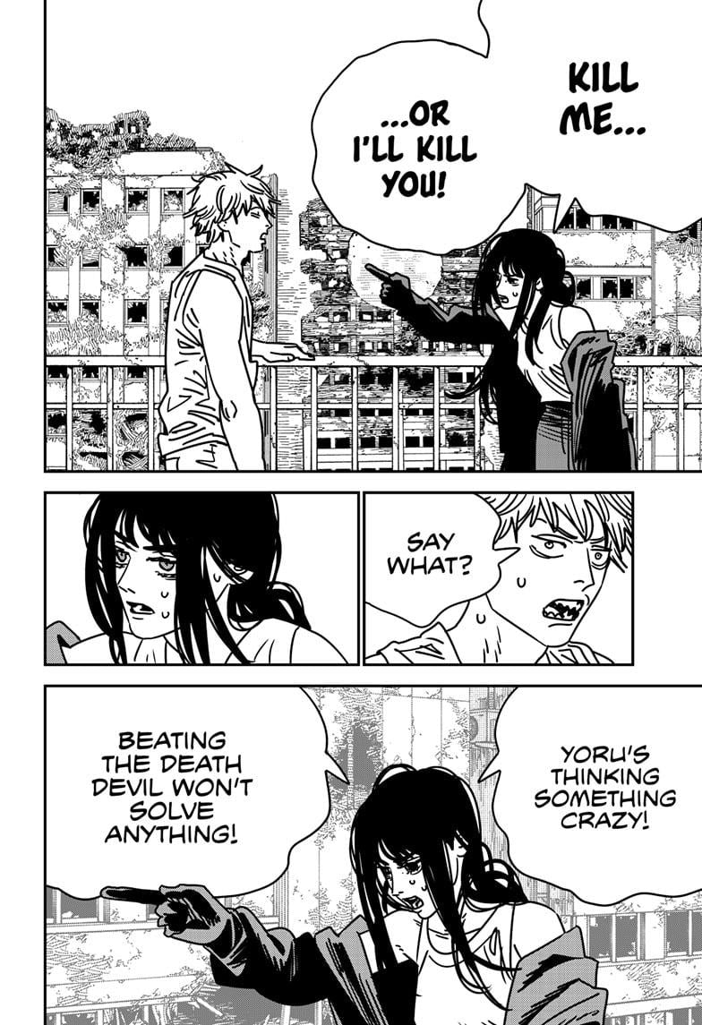 Chainsaw Man Manga Chapter 195 page 3 - Kill Me Tears scene