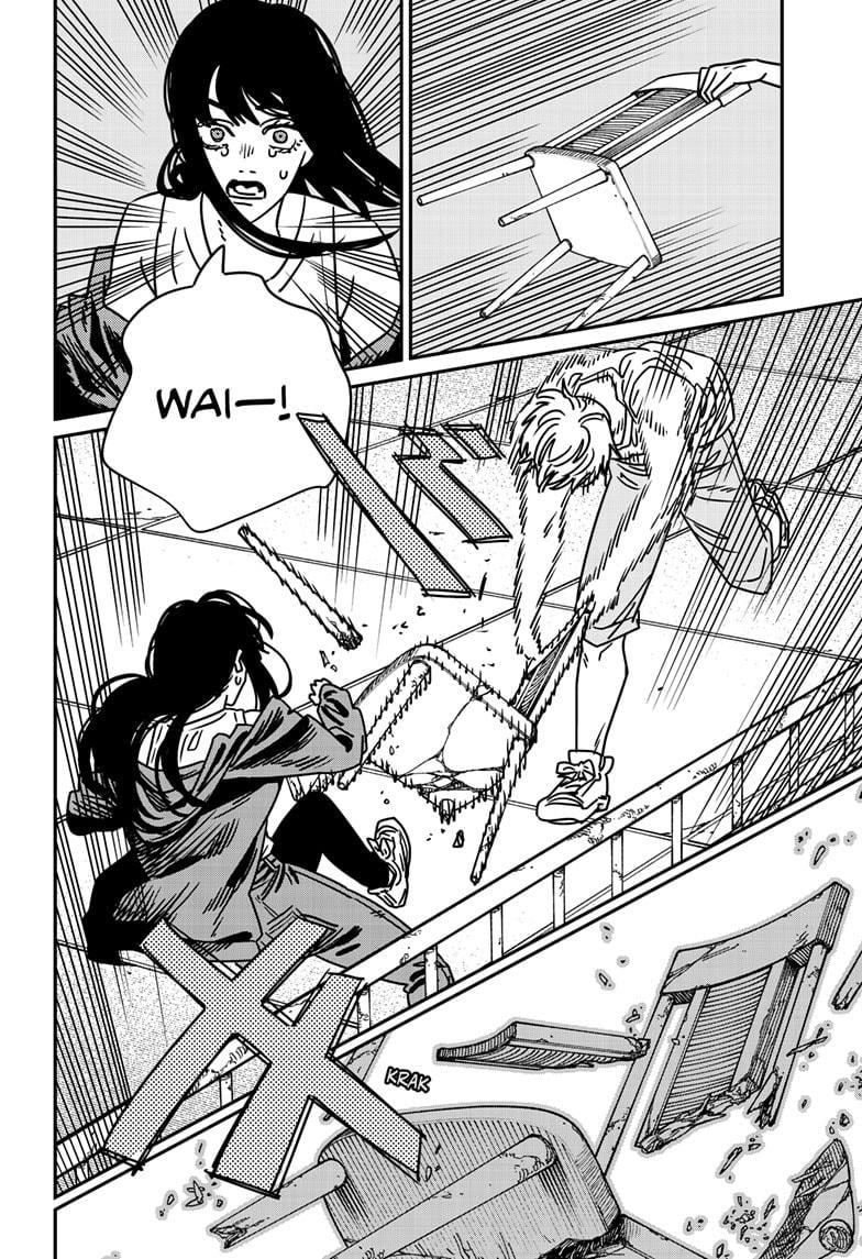 Chainsaw Man Manga Chapter 195 page 7 - Kill Me Tears scene