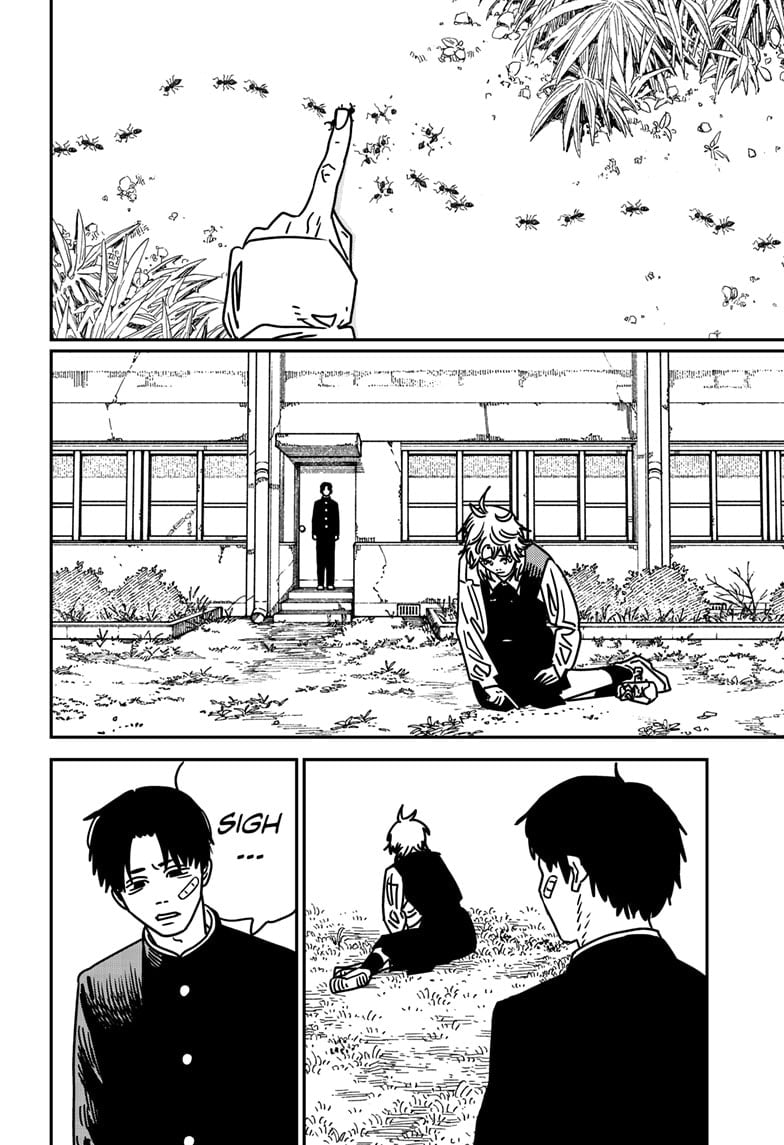 Chainsaw Man Manga Chapter 196 page 7 - Chainsaw Man to the Rescue! scene