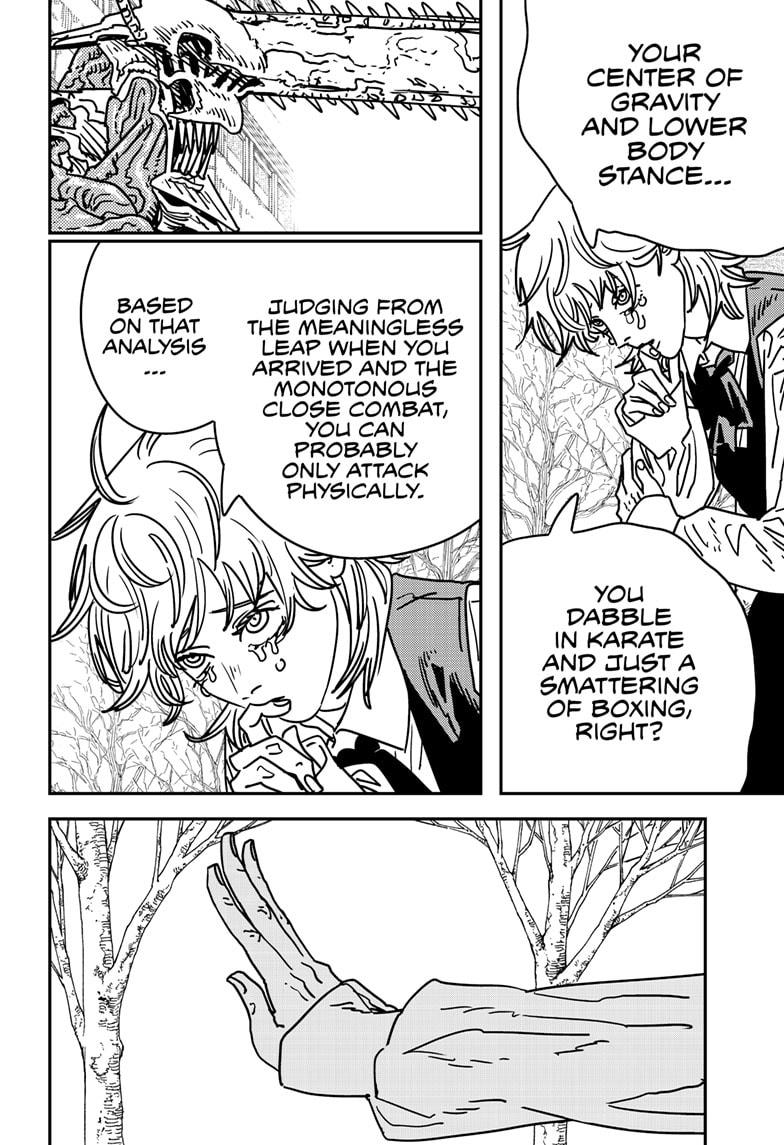 Chainsaw Man Manga Chapter 197 page 12 - 3 Seconds scene