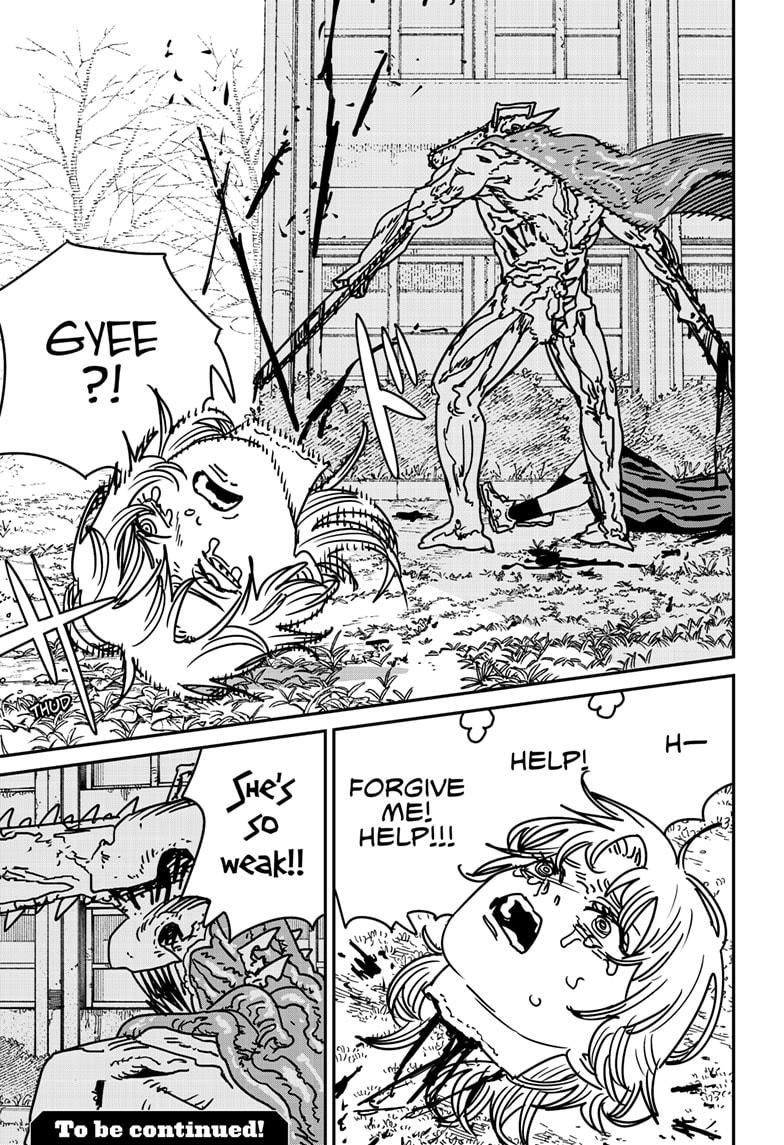 Chainsaw Man Manga Chapter 197 page 15 - 3 Seconds scene