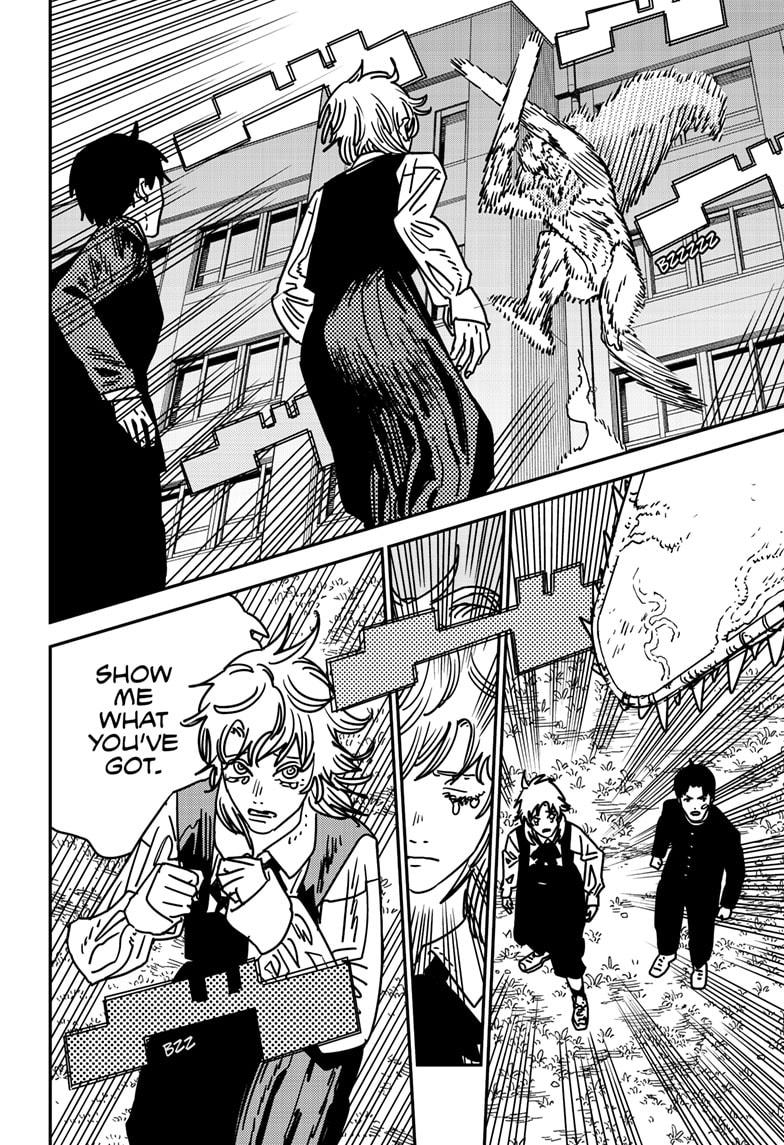 Chainsaw Man Manga Chapter 197 page 2 - 3 Seconds scene