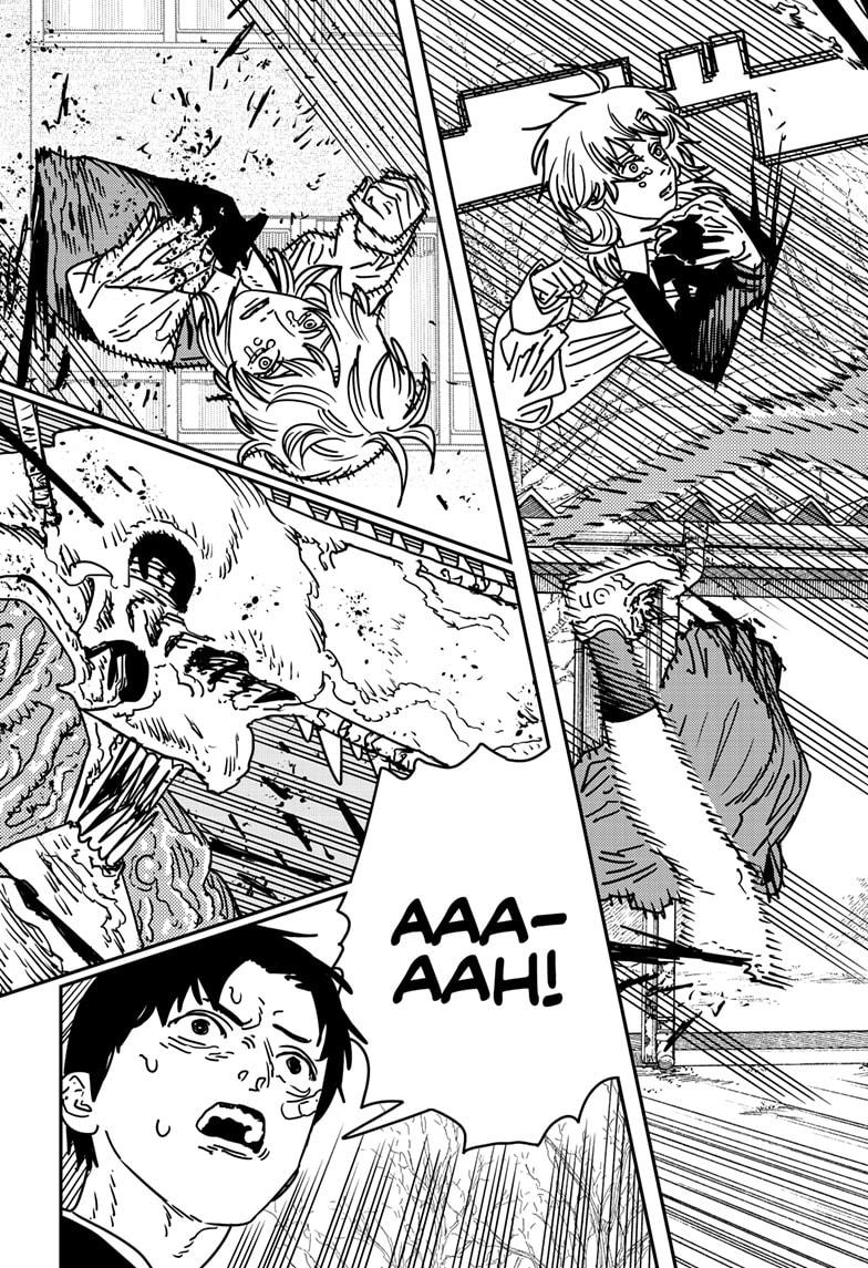 Chainsaw Man Manga Chapter 197 page 5 - 3 Seconds scene