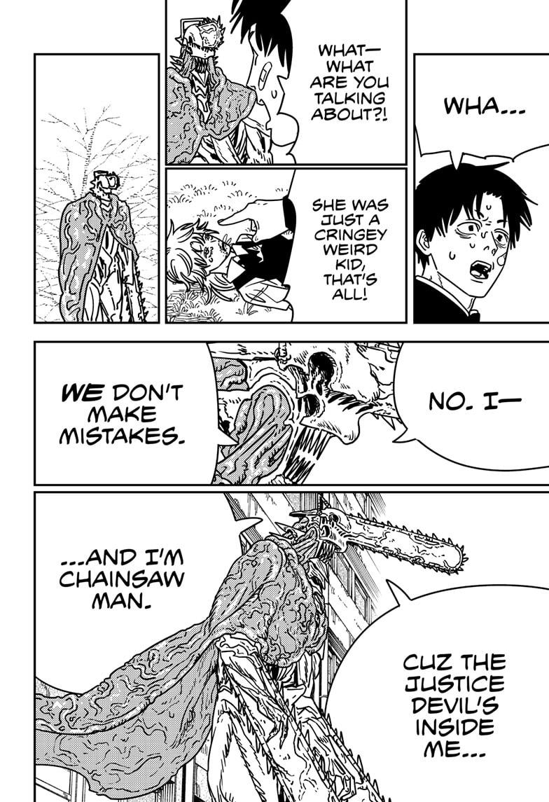 Chainsaw Man Manga Chapter 197 page 8 - 3 Seconds scene