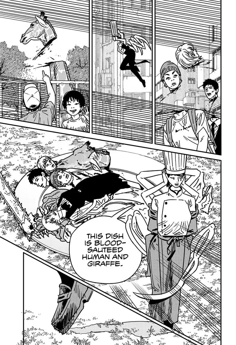 Chainsaw Man Manga Chapter 198 page 12 - It's Fami! scene