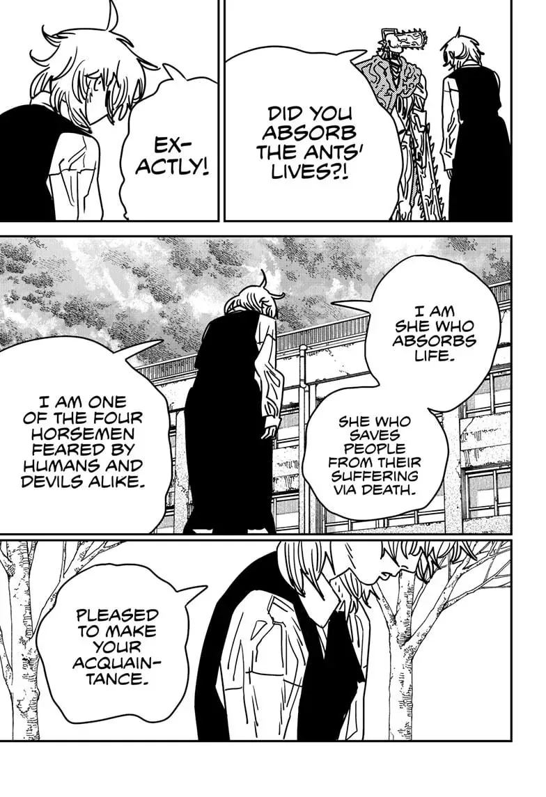 Chainsaw Man Manga Chapter 198 page 6 - It's Fami! scene