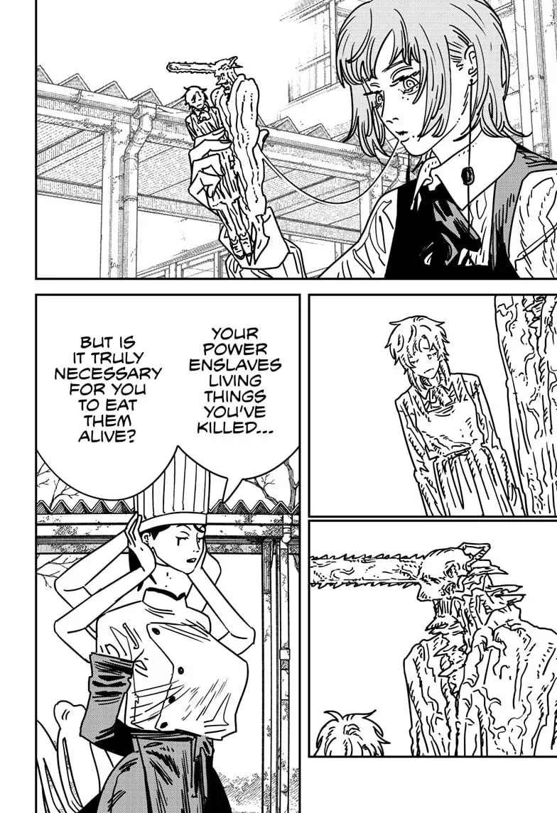 Chainsaw Man Manga Chapter 199 page 10 - Enjoy Your Food scene