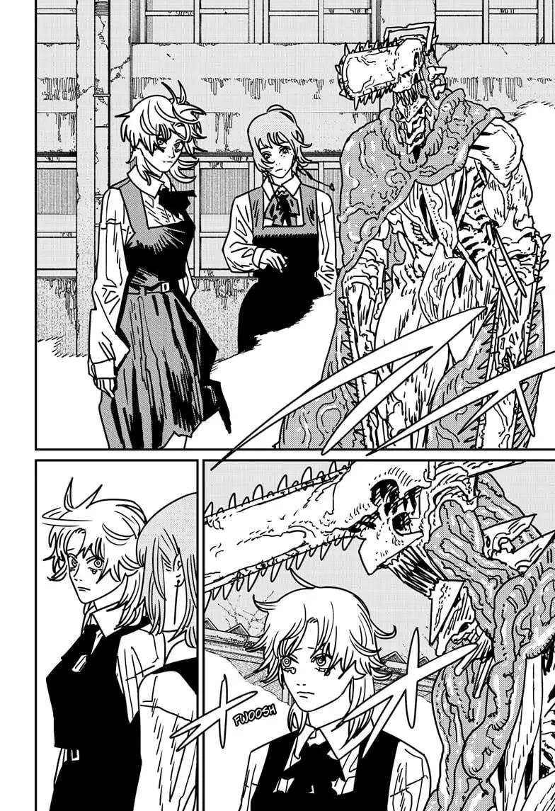 Chainsaw Man Manga Chapter 199 page 12 - Enjoy Your Food scene