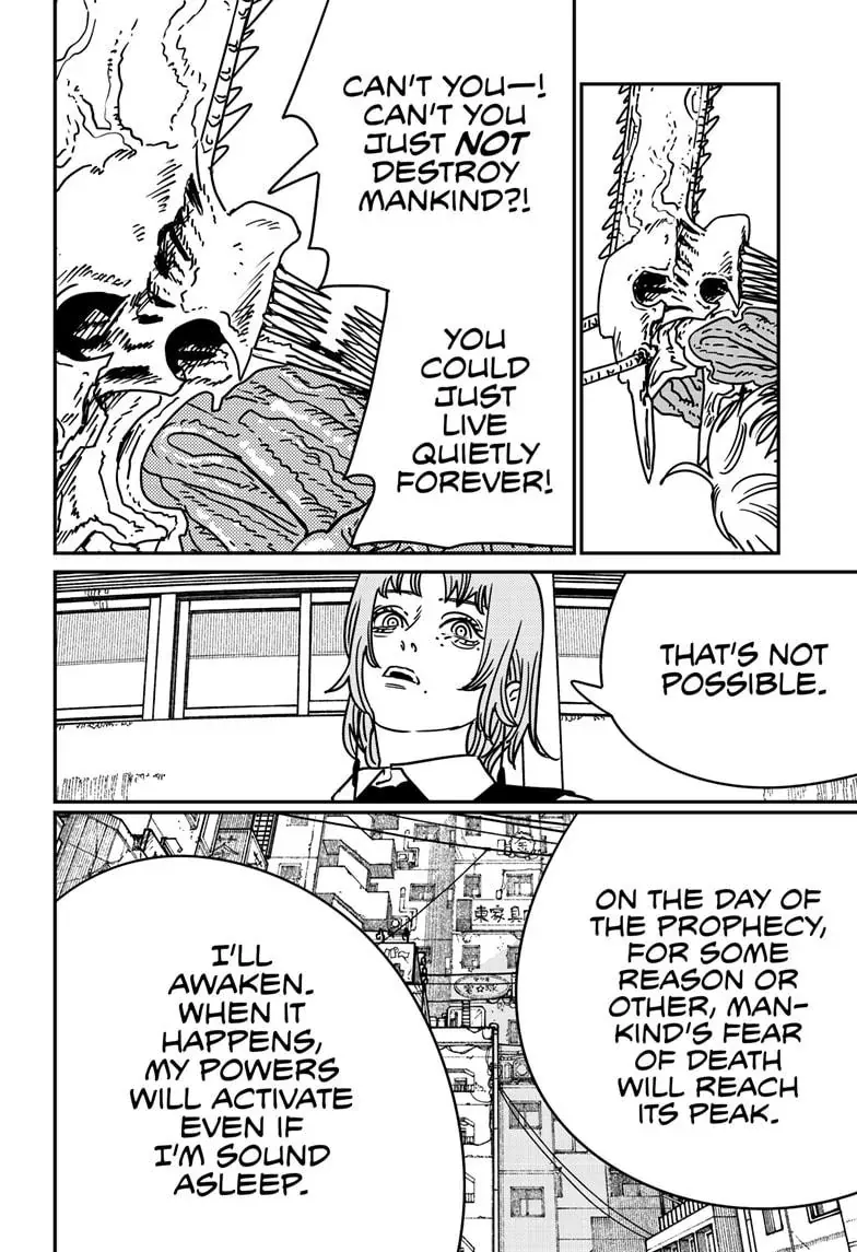 Chainsaw Man Manga Chapter 199 page 2 - Enjoy Your Food scene