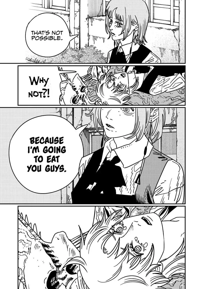 Chainsaw Man Manga Chapter 199 page 5 - Enjoy Your Food scene