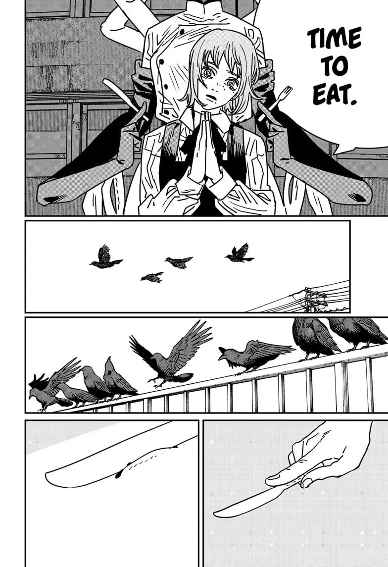 Chainsaw Man Manga Chapter 199 page 6 - Enjoy Your Food scene