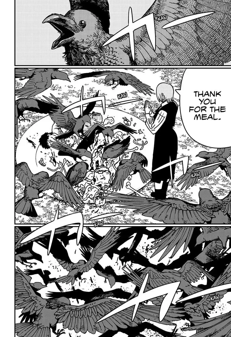 Chainsaw Man Manga Chapter 199 page 8 - Enjoy Your Food scene