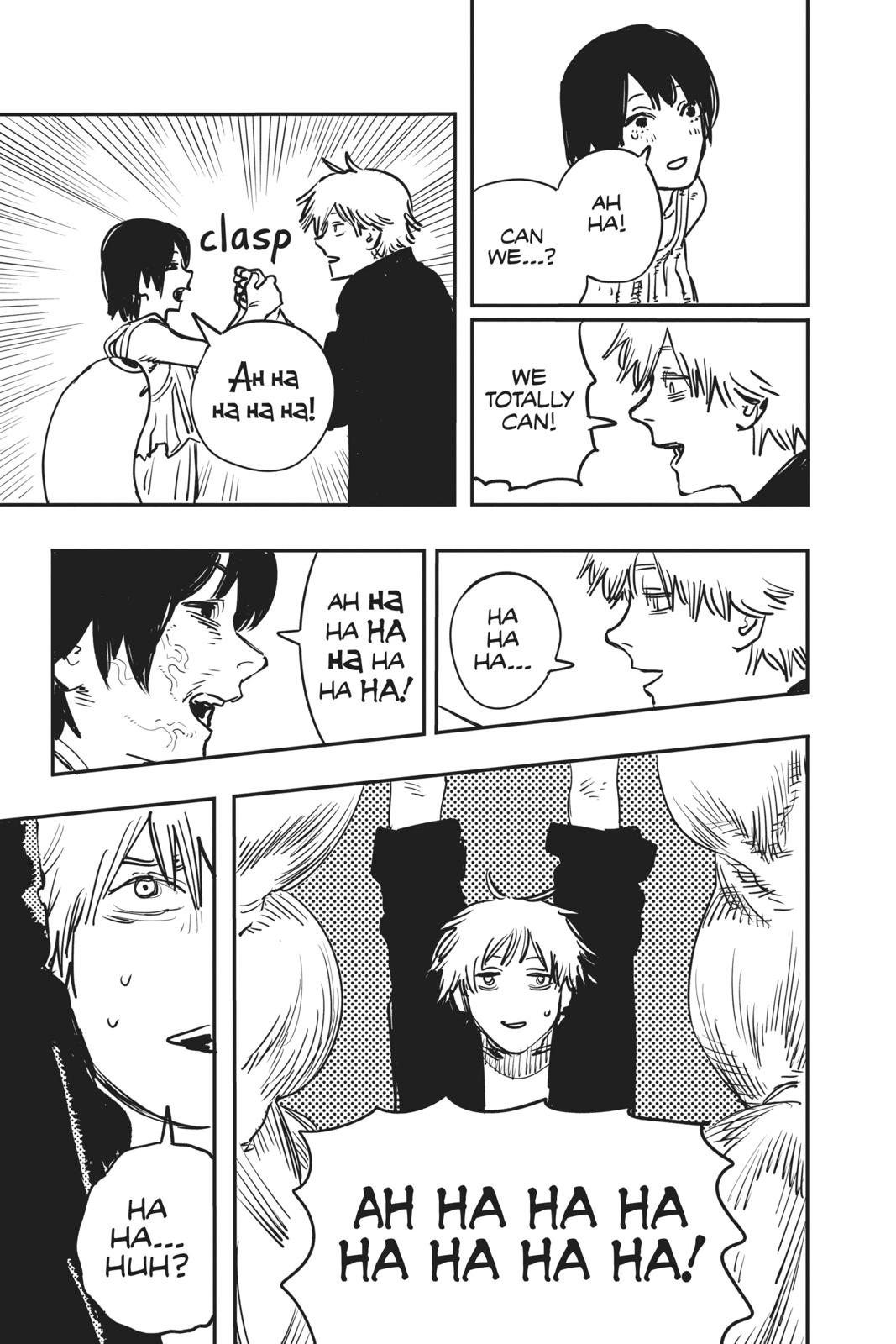 Chainsaw Man Manga Chapter 2 page 13 - The Place Where Pochita Is scene