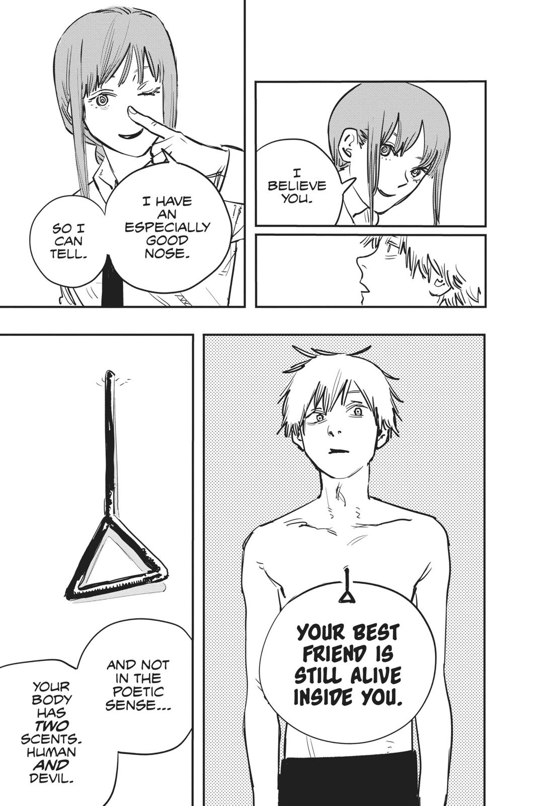 Chainsaw Man Manga Chapter 2 page 21 - The Place Where Pochita Is scene