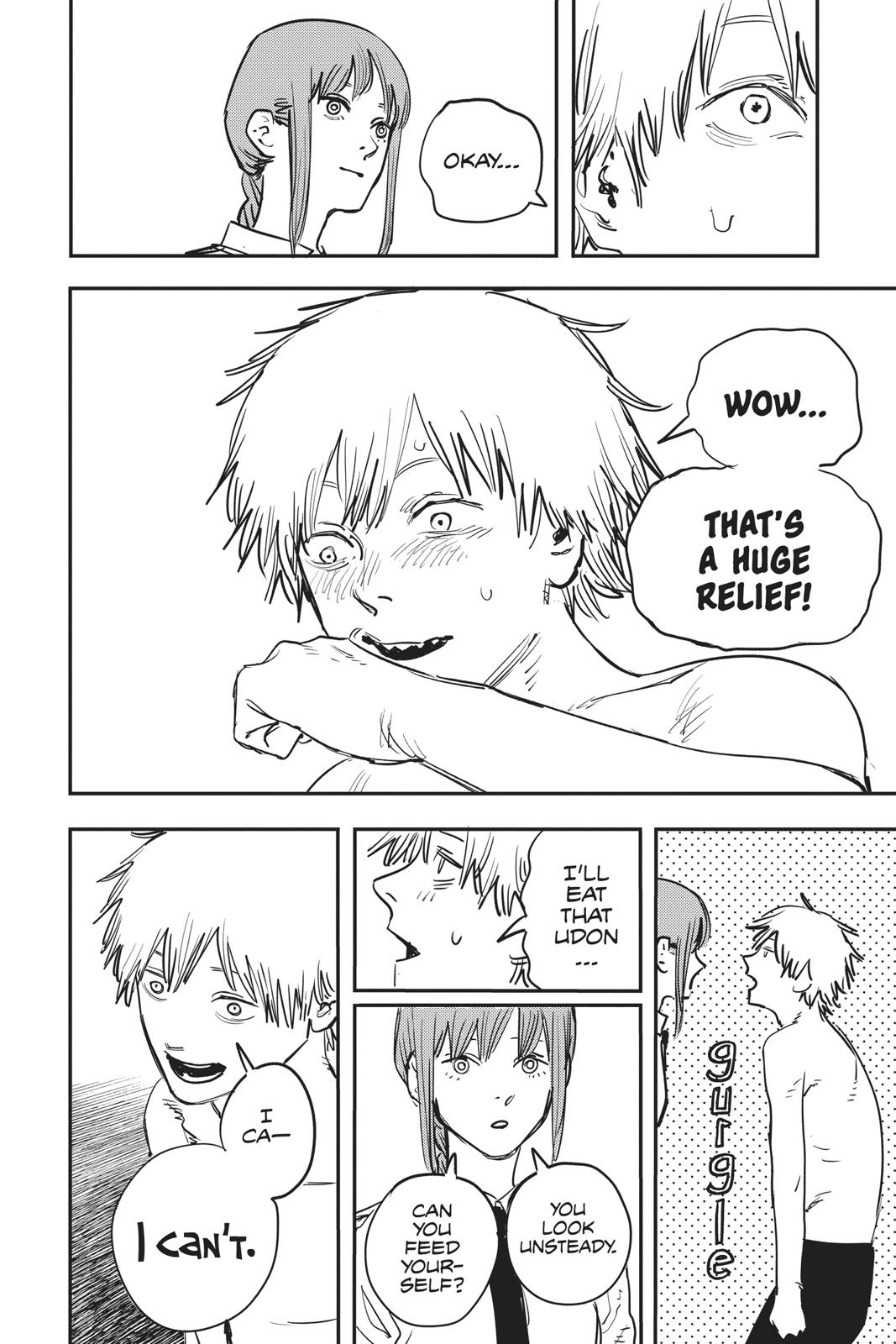 Chainsaw Man Manga Chapter 2 page 22 - The Place Where Pochita Is scene