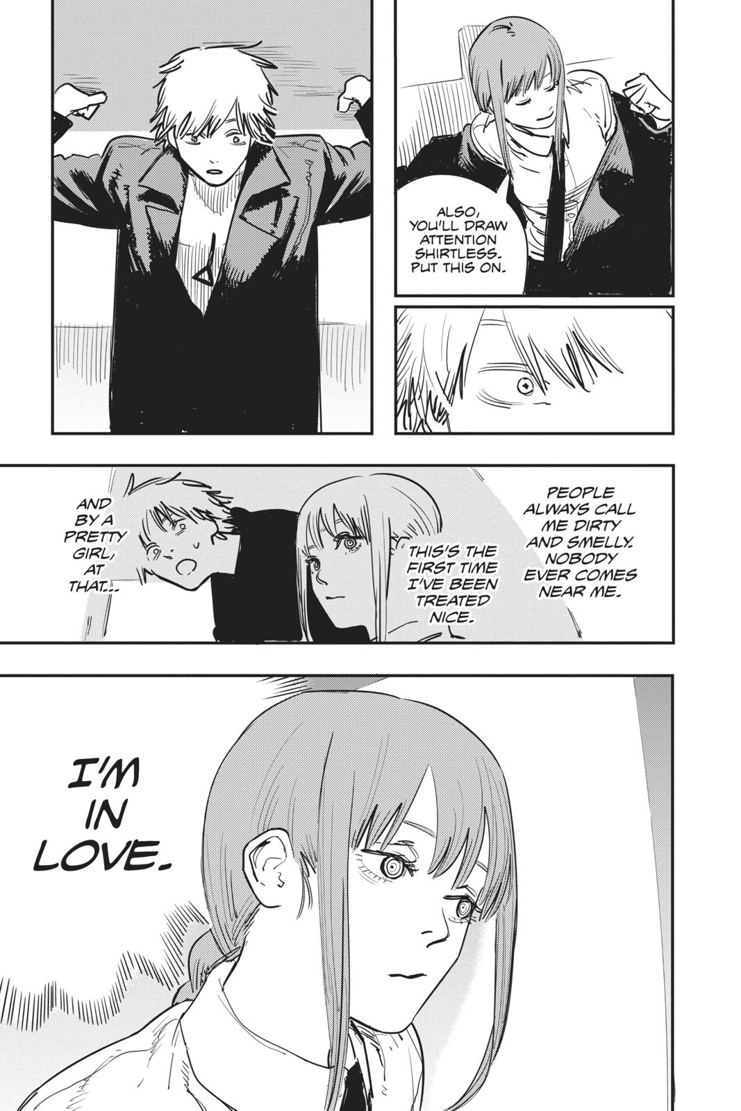 Chainsaw Man Manga Chapter 2 page 3 - The Place Where Pochita Is scene