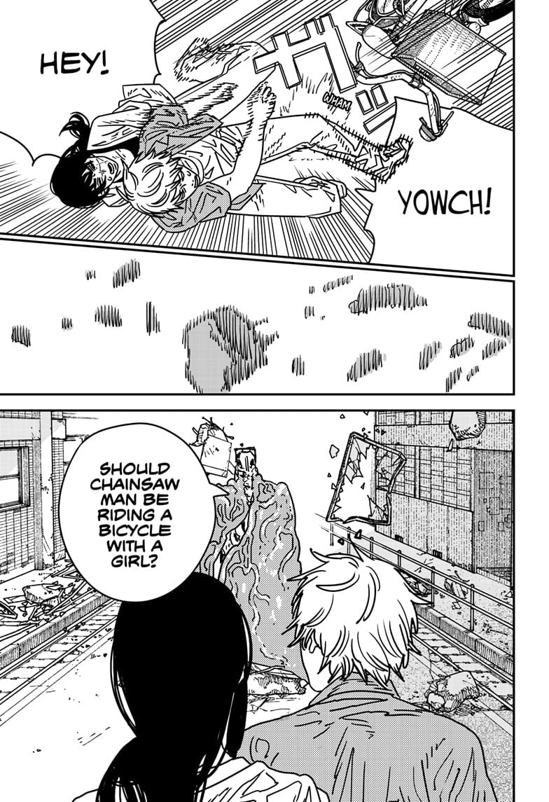 Chainsaw Man Manga Chapter 200 page 11 - Toxic Couple scene