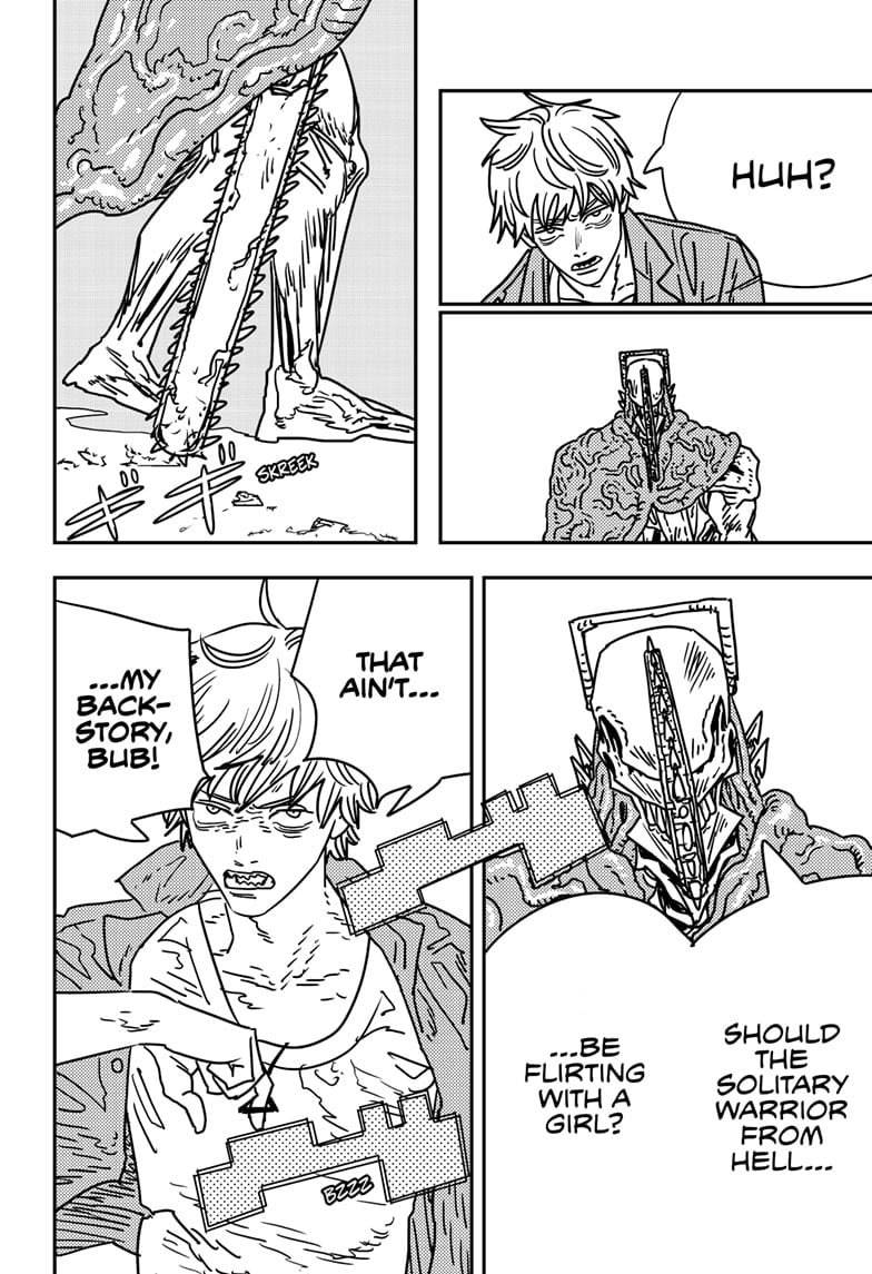 Chainsaw Man Manga Chapter 200 page 12 - Toxic Couple scene