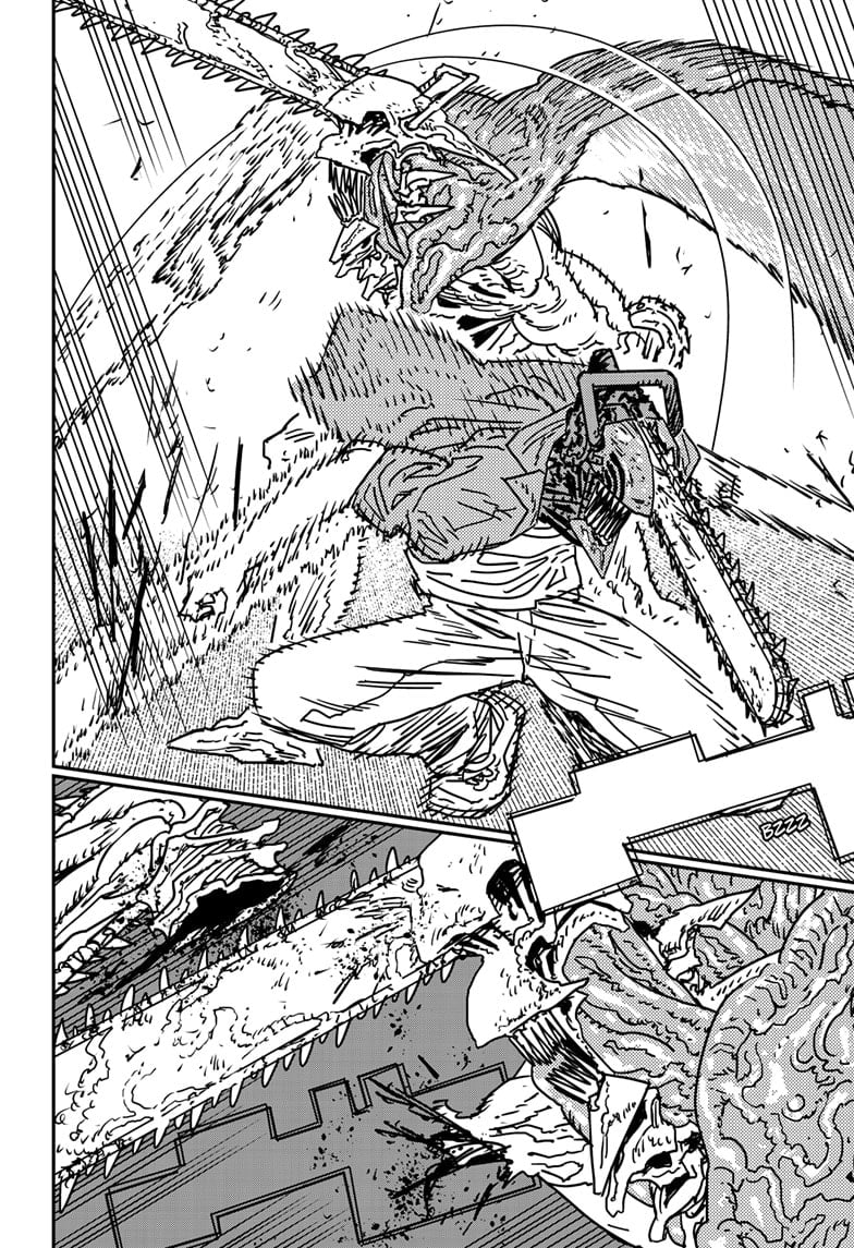 Chainsaw Man Manga Chapter 200 page 14 - Toxic Couple scene