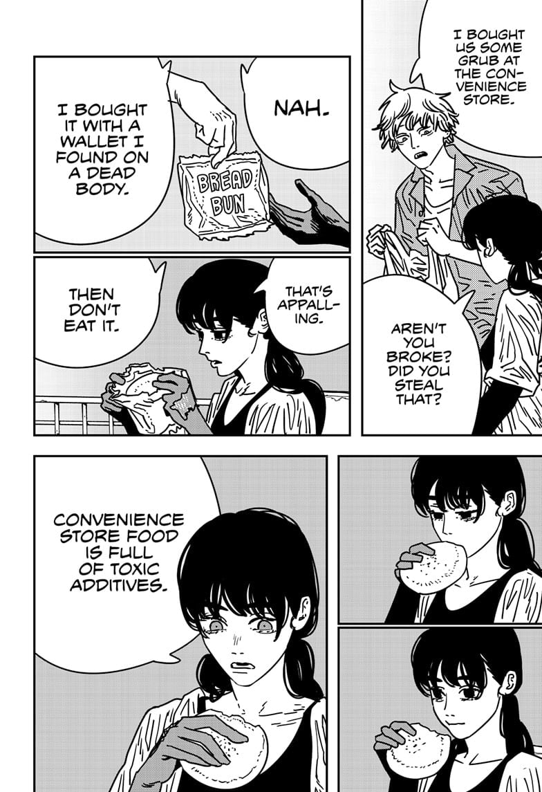 Chainsaw Man Manga Chapter 200 page 2 - Toxic Couple scene