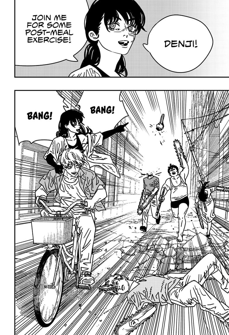 Chainsaw Man Manga Chapter 200 page 6 - Toxic Couple scene