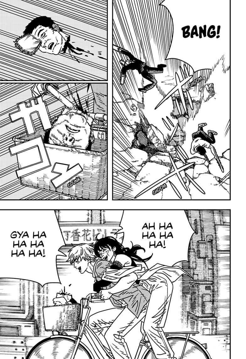 Chainsaw Man Manga Chapter 200 page 7 - Toxic Couple scene