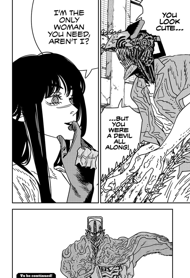 Chainsaw Man Manga Chapter 201 page 15 - Terror Looks Like This! scene