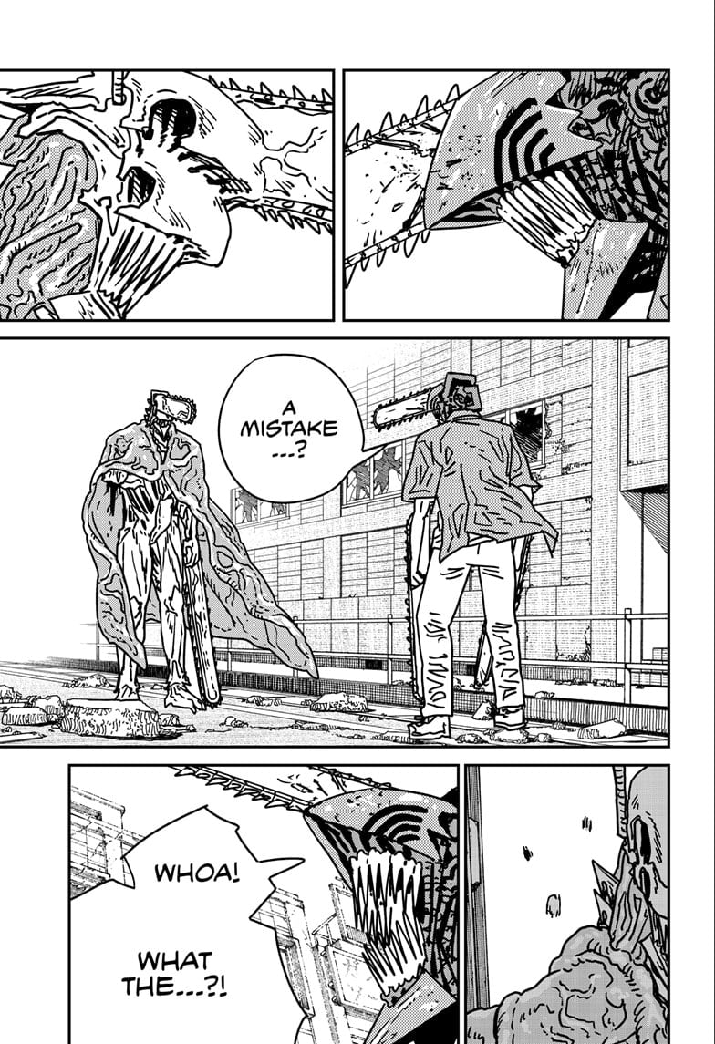 Chainsaw Man Manga Chapter 201 page 6 - Terror Looks Like This! scene