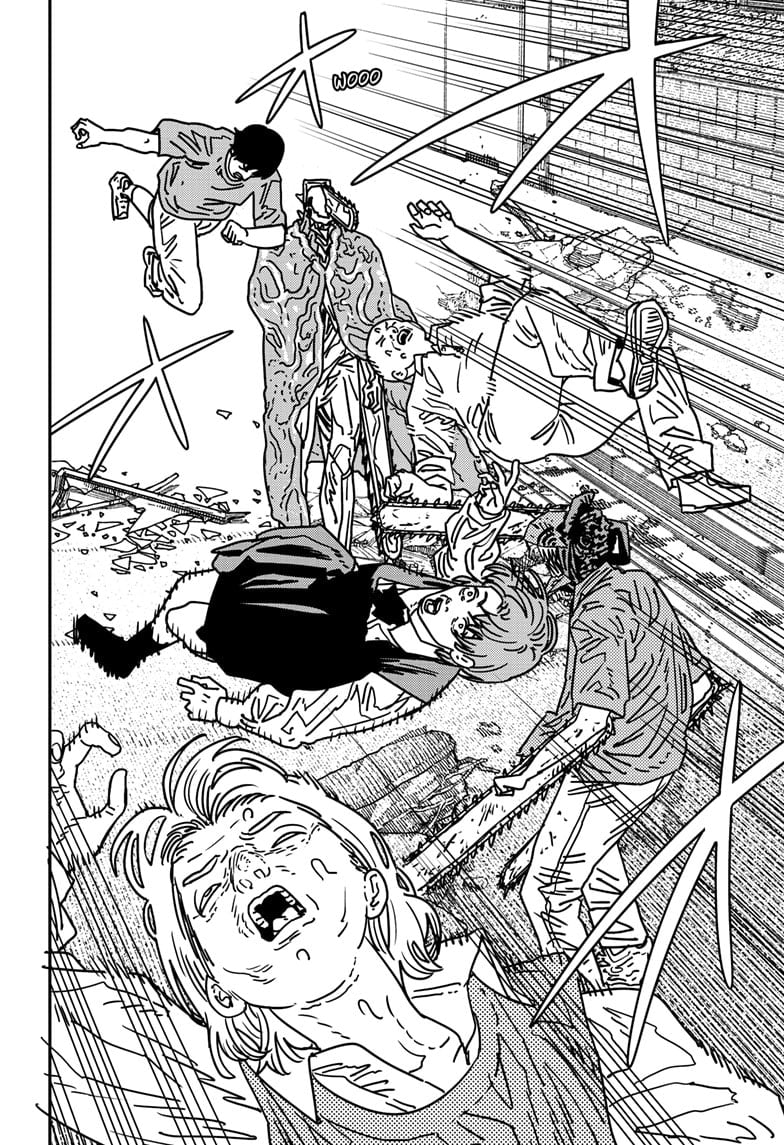 Chainsaw Man Manga Chapter 201 page 7 - Terror Looks Like This! scene