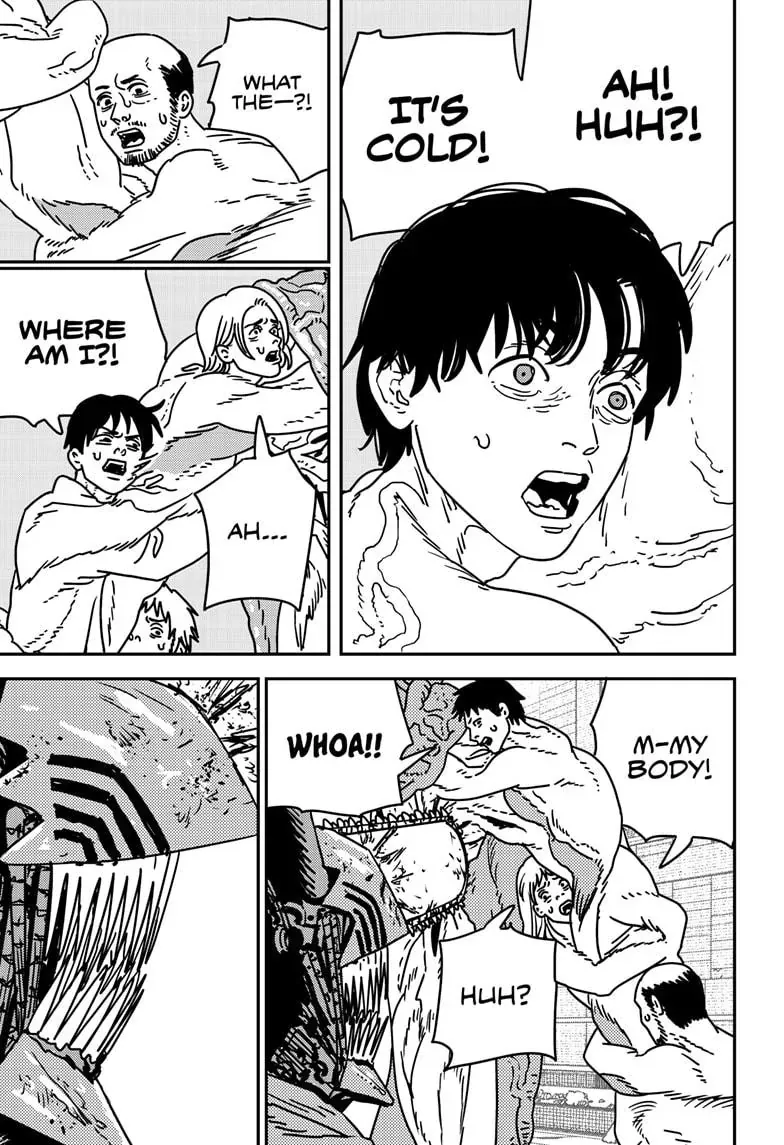 Chainsaw Man Manga Chapter 202 page 11 - Devil Combination scene