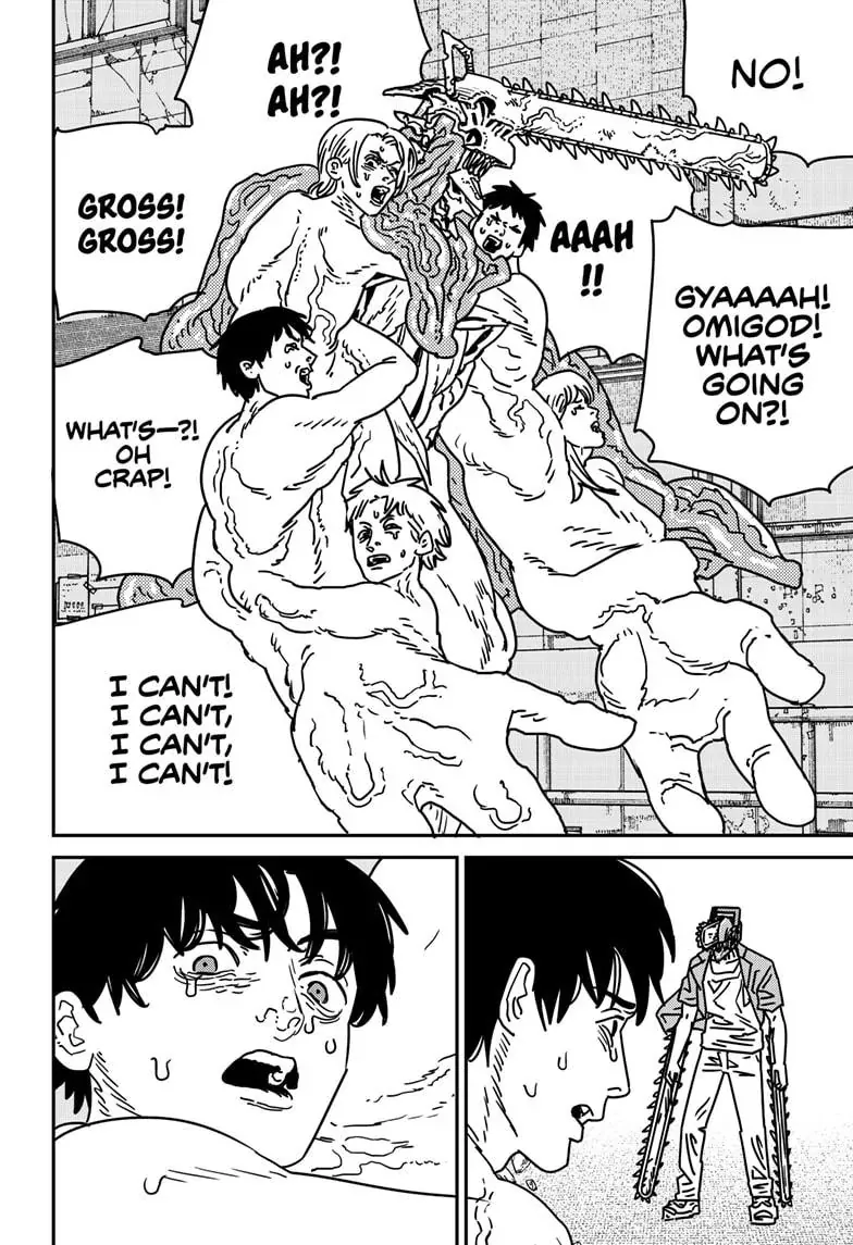 Chainsaw Man Manga Chapter 202 page 12 - Devil Combination scene