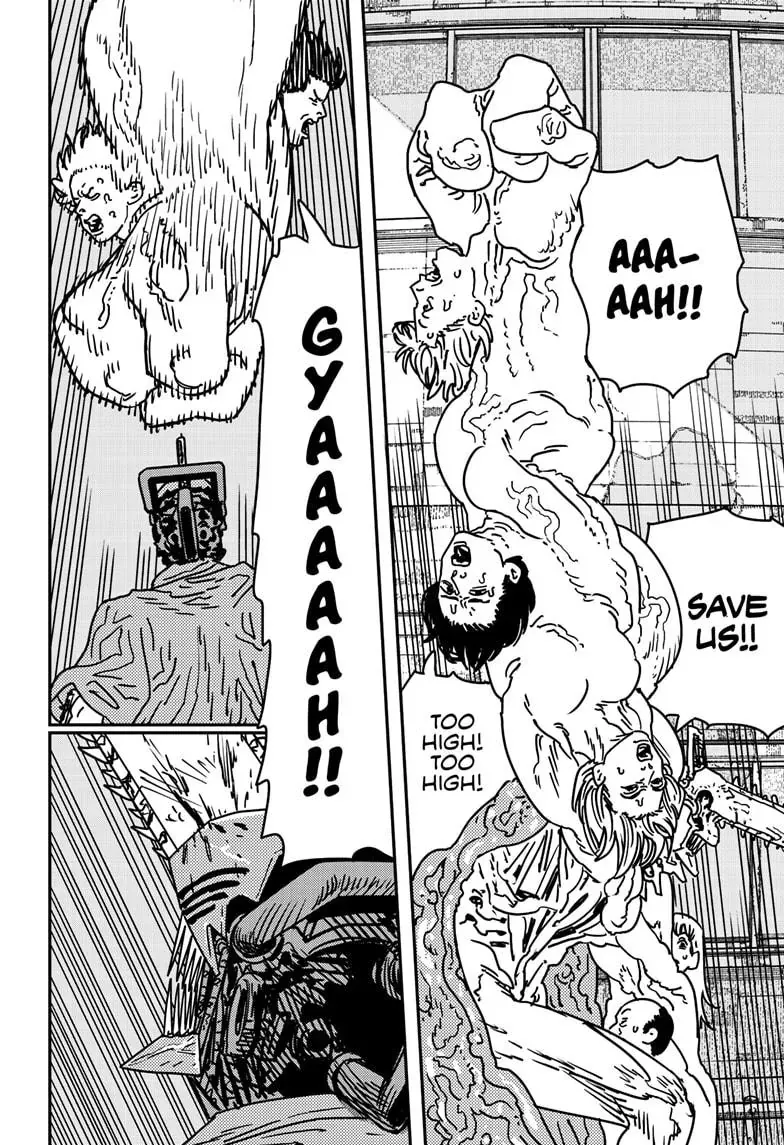 Chainsaw Man Manga Chapter 202 page 14 - Devil Combination scene