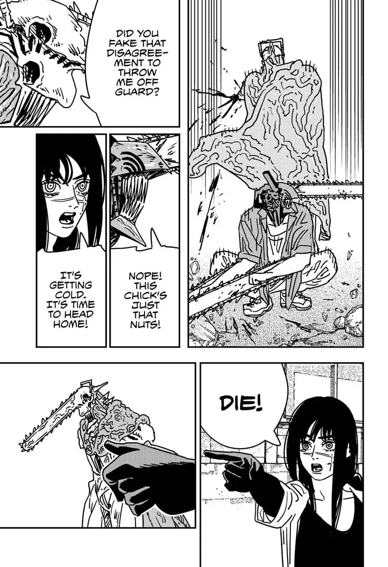 Chainsaw Man Manga Chapter 202 page 5 - Devil Combination scene