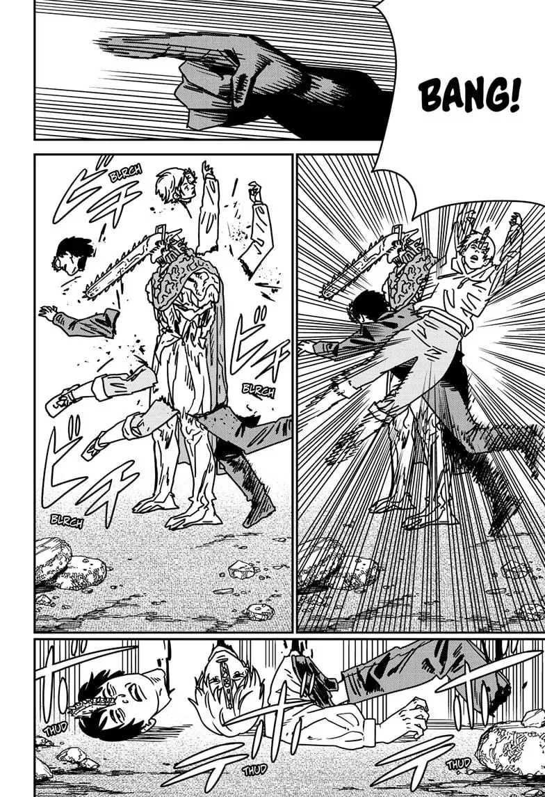 Chainsaw Man Manga Chapter 202 page 6 - Devil Combination scene