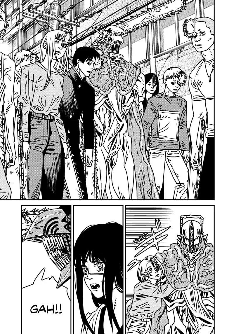 Chainsaw Man Manga Chapter 202 page 7 - Devil Combination scene