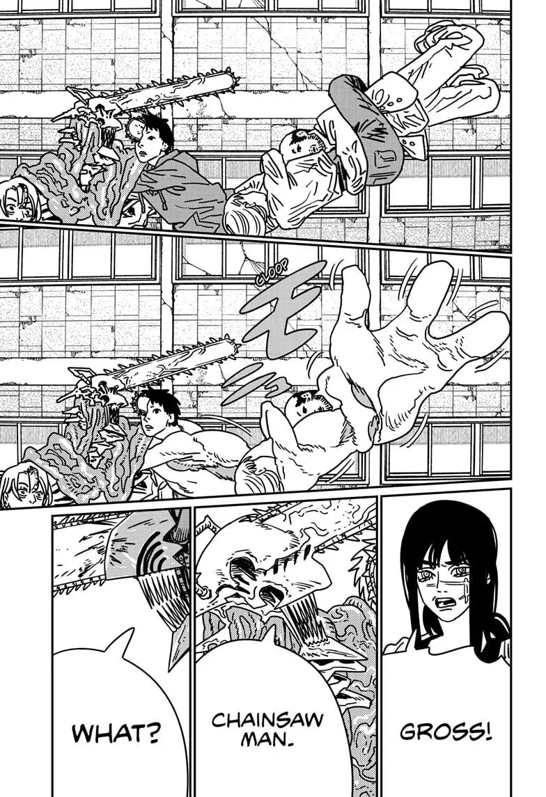 Chainsaw Man Manga Chapter 202 page 9 - Devil Combination scene